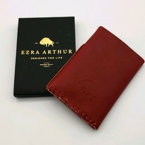 Ezra Arthur Leather Card Sleeve Wallet